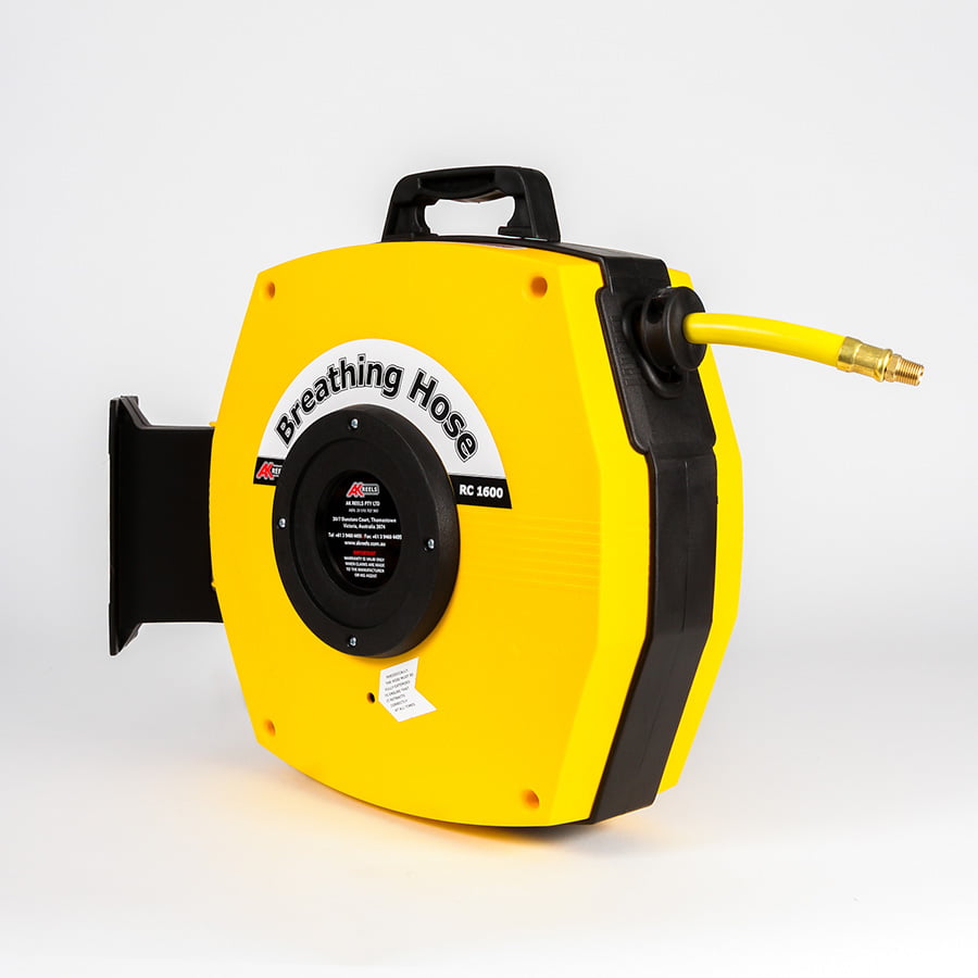 Breathing Hose Reel 20mtr x 10mm Complete Compressed Air Systems