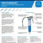 MACNAUGHT 450G CARTRIDGE PISTOL GRIP GREASE GUN K29-01 - Image 2
