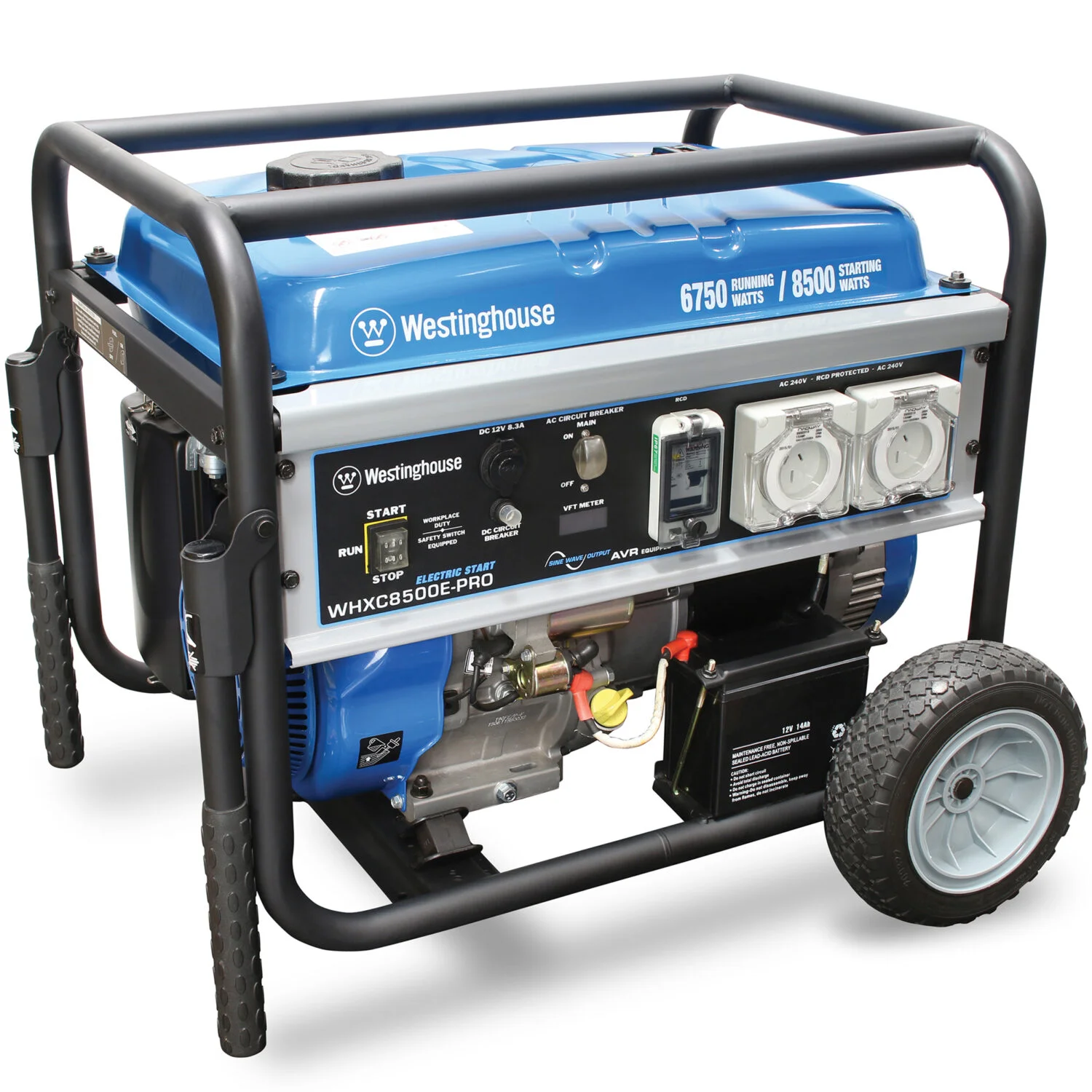 8.5kVA Westinghouse WHXC8500E-PRO Generator Electric Start