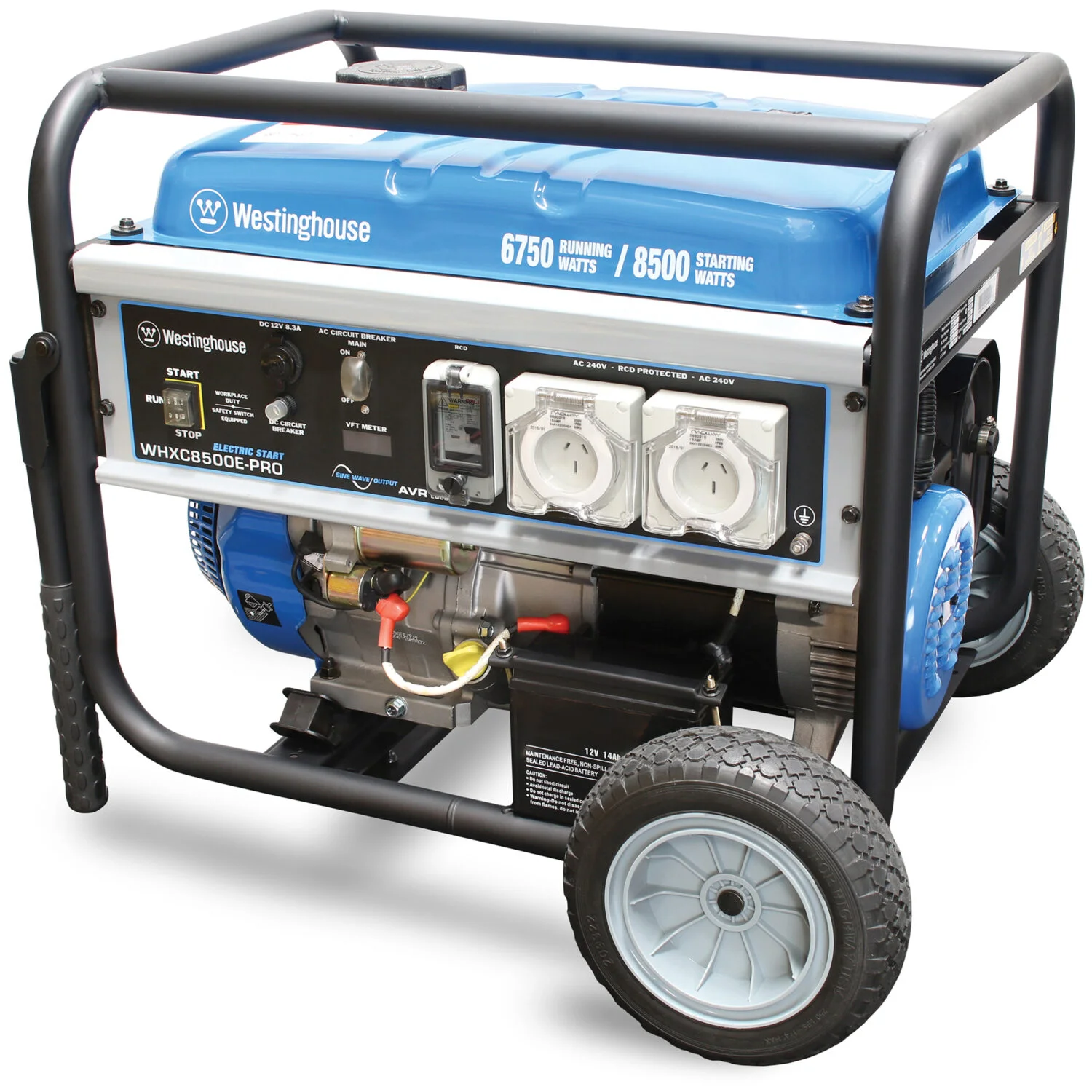 8.5kVA Westinghouse WHXC8500E-PRO Generator Electric Start - Image 2