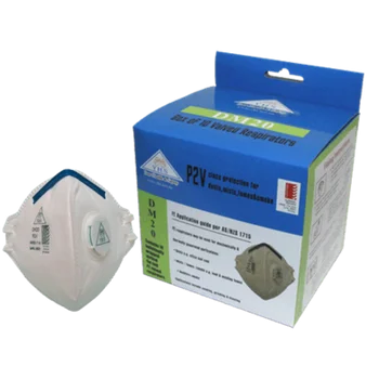 P2-V Vertical Fold Valved Respirator - Box/10 (DM20) - Image 3