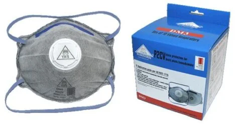 P2CV Vertical Fold Valved Charcoal Respirator-Box/10 (DM30) - Image 3