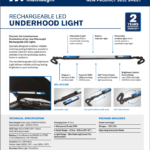 Rechargeable LED Underhood Light - Image 2
