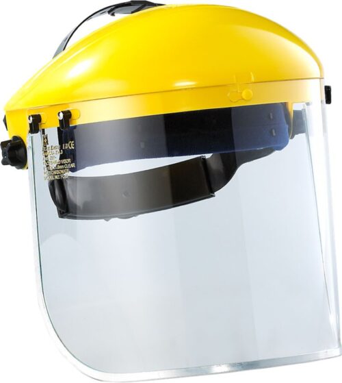 Maxisafe Yellow browguard (with ERC430 clear visor)