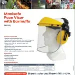 Maxisafe Clear Faceshield & Earmuff Assembly - Image 4