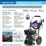 Westinghouse WPX2700 Pressure Washer - Image 9