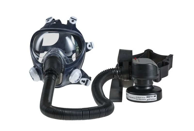CleanAir Asbest PAPR with RCF02 Mask, P3 Filter, Hose and Belt