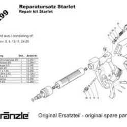 Kranzle Starlett Gun Repair Kit