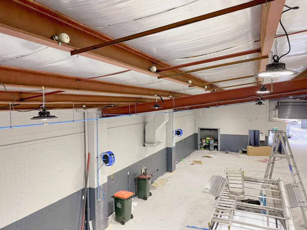 Smash Repair Facility compressed air solutions.