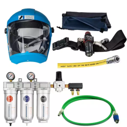 AFPCCR3S - Airfed Mask Kit, Breathing Hose and 3 Stage Filter