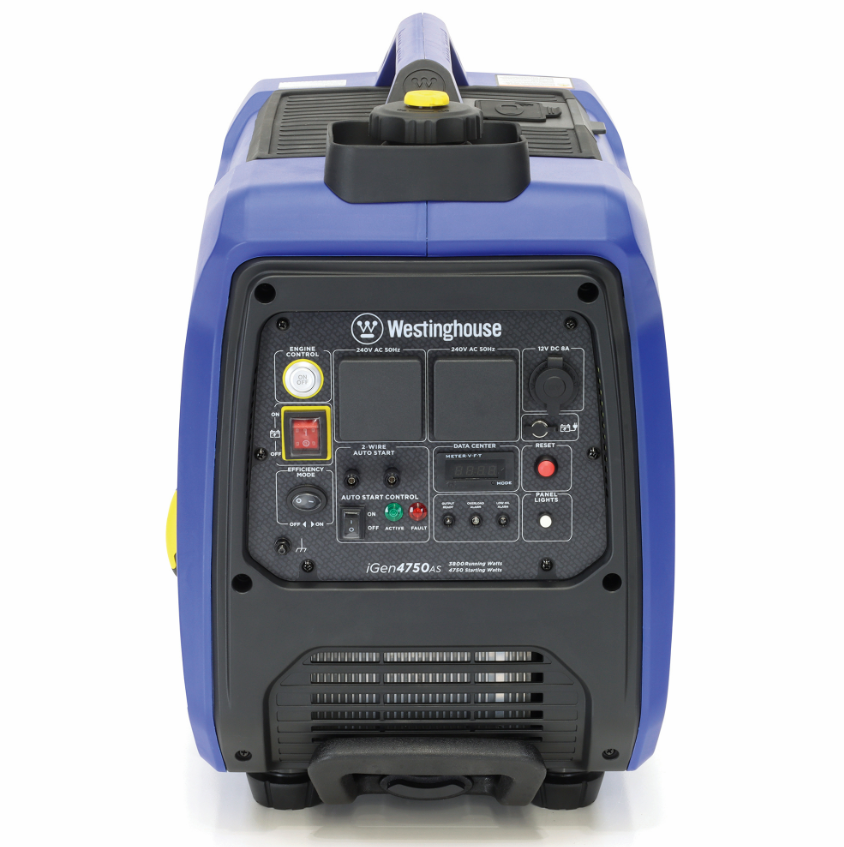 Westinghouse WPiGen4750AS 4750W Electric Start Petrol Digital Inverter Generator - Image 3